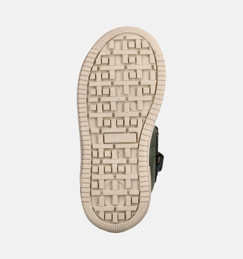 STONES and BONES Munch Groene Hoge Sneakers voor jongens (381391) - geschikt voor steunzolen