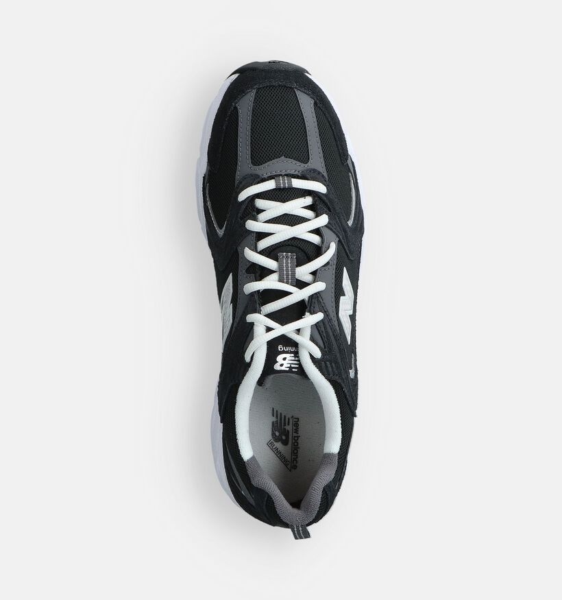 New Balance 530 Baskets en Noir pour hommes (366254) - pour semelles orthopédiques