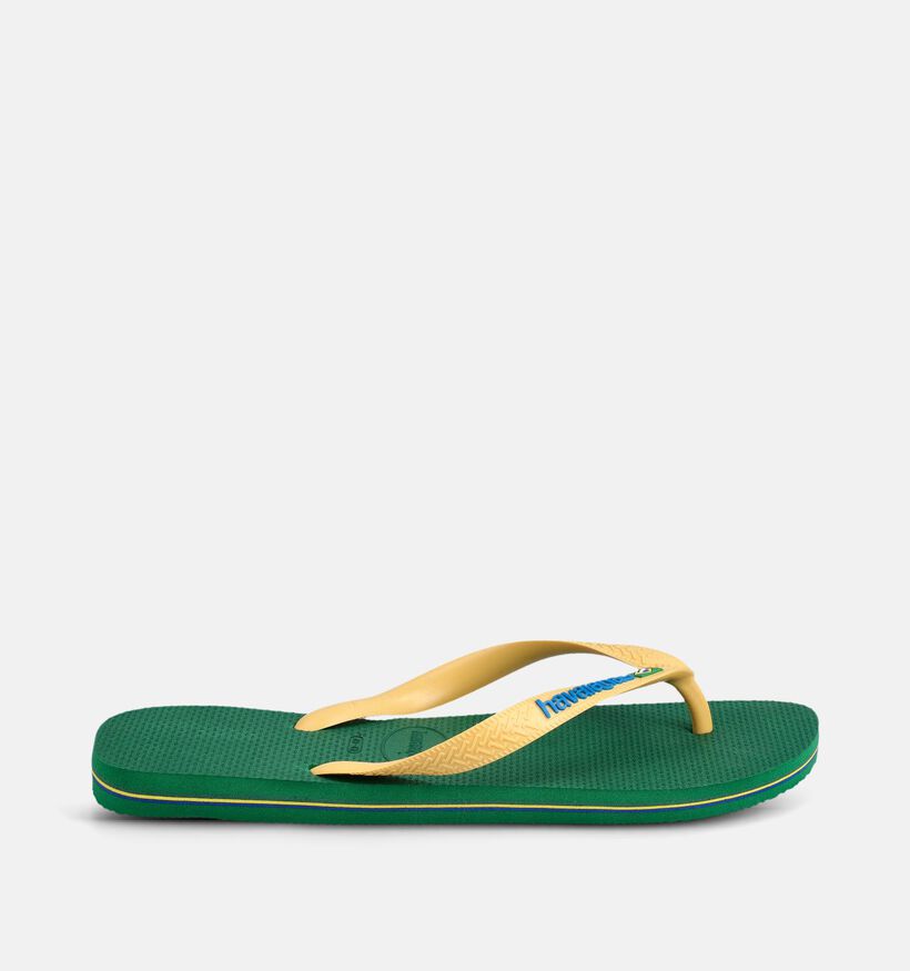 Havaianas Brasil Groene Teenslippers voor heren (373003)