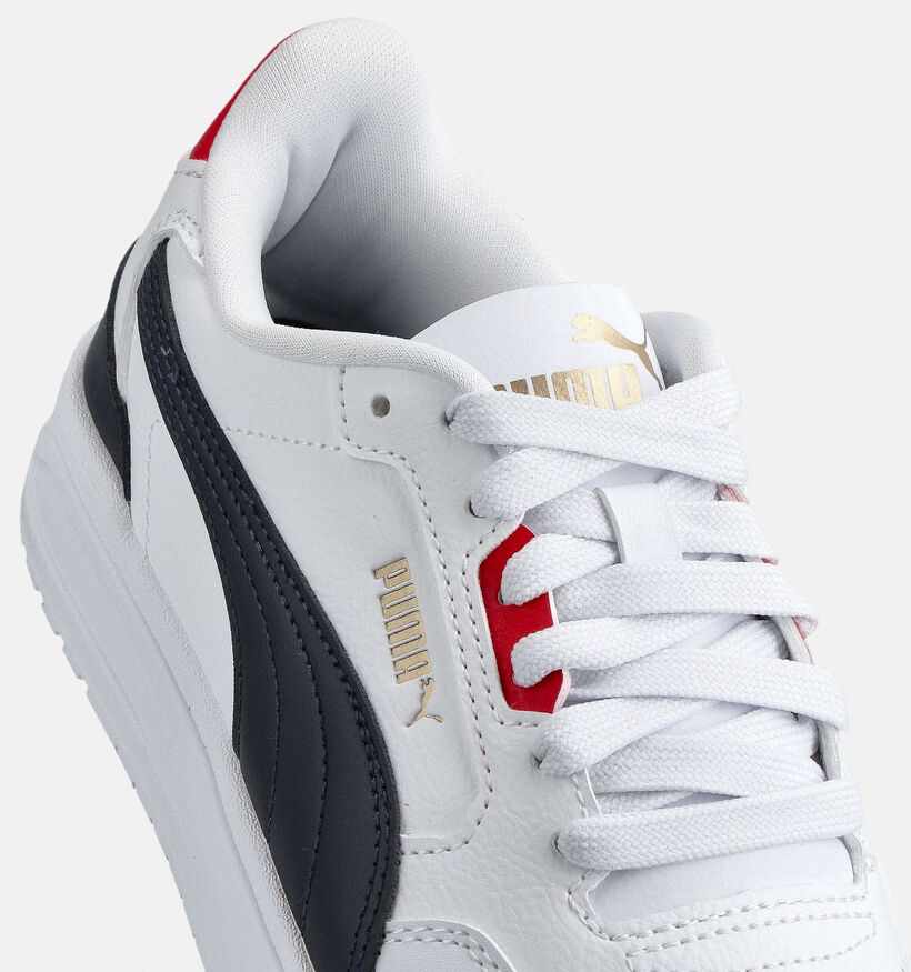 Puma Shuffle Downtown Baskets basses en Blanc pour filles, garçons (359197) - pour semelles orthopédiques