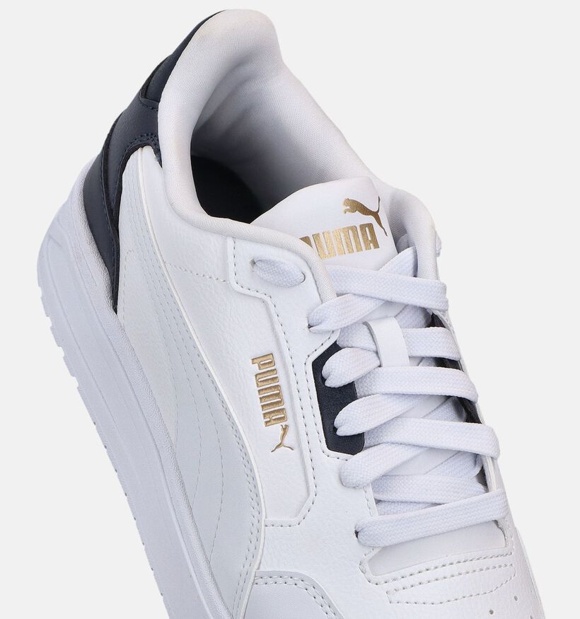 Puma Shuffle Downtown Witte Sneakers voor heren (366612) - geschikt voor steunzolen