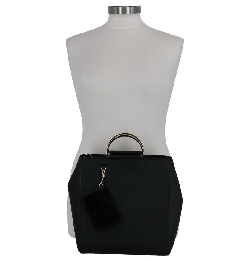 Tommy Hilfiger TH Lock Sac à Main en Noir en simili cuir (264569)