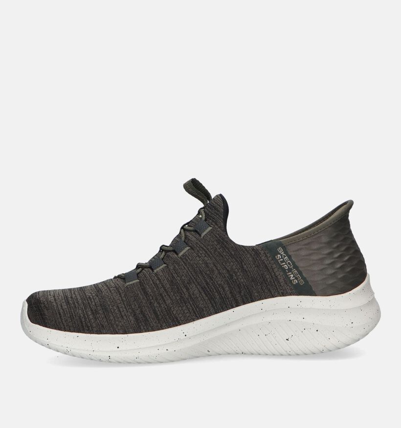 Skechers Ultra Flex 3.0 Righte Away Zwarte Slip-ins voor heren (343944) - geschikt voor steunzolen