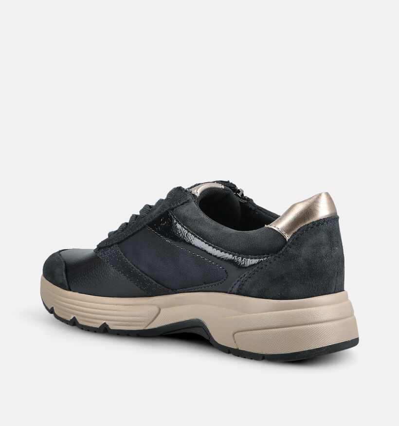 Tamaris Comfort Donkerblauwe Sneakers voor dames (376311) - geschikt voor steunzolen