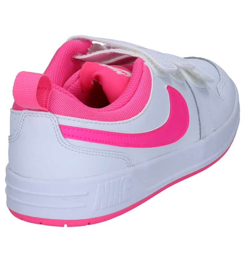 Nike Pico 5 Baskets en Blanc en cuir (253958)