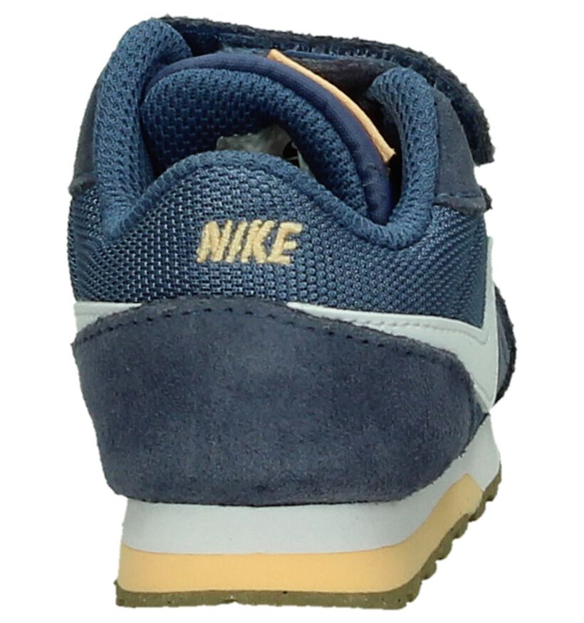 Zwarte Velcro Babysneakers Nike MD Runner 2 in kunstleer (234329)