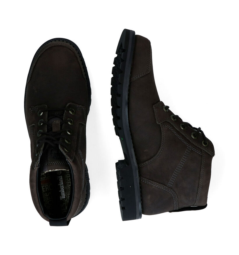 Timberland Larchmont Chukka Bottines en Brun en cuir (294313)