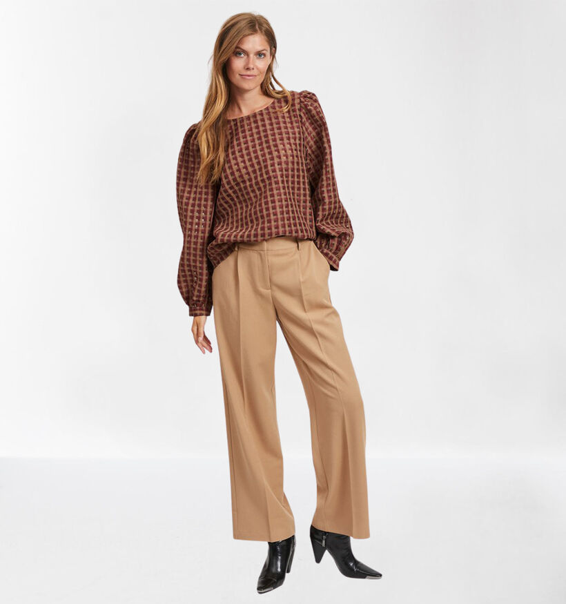 Vila Beige Geklede Broek (284767)