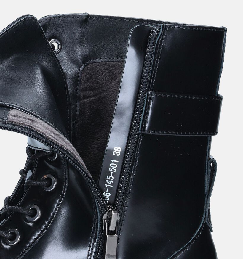 Regarde Le Ciel Leticia Zwarte Veterboots voor dames (347348)