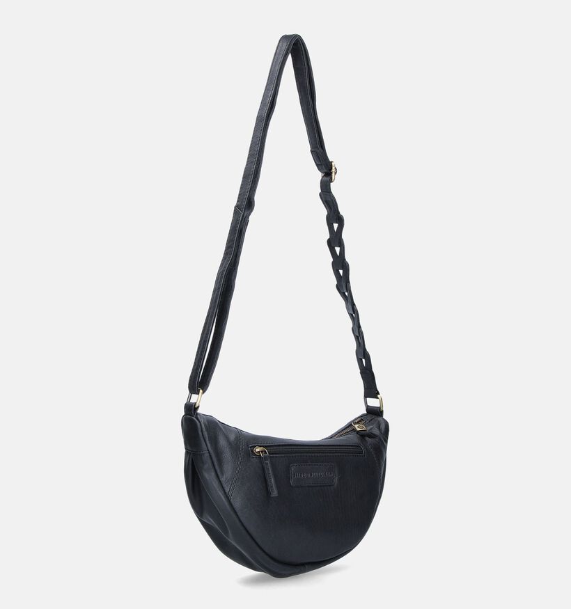 Micmacbags Sac porté croisé en Noir pour femmes (349467)