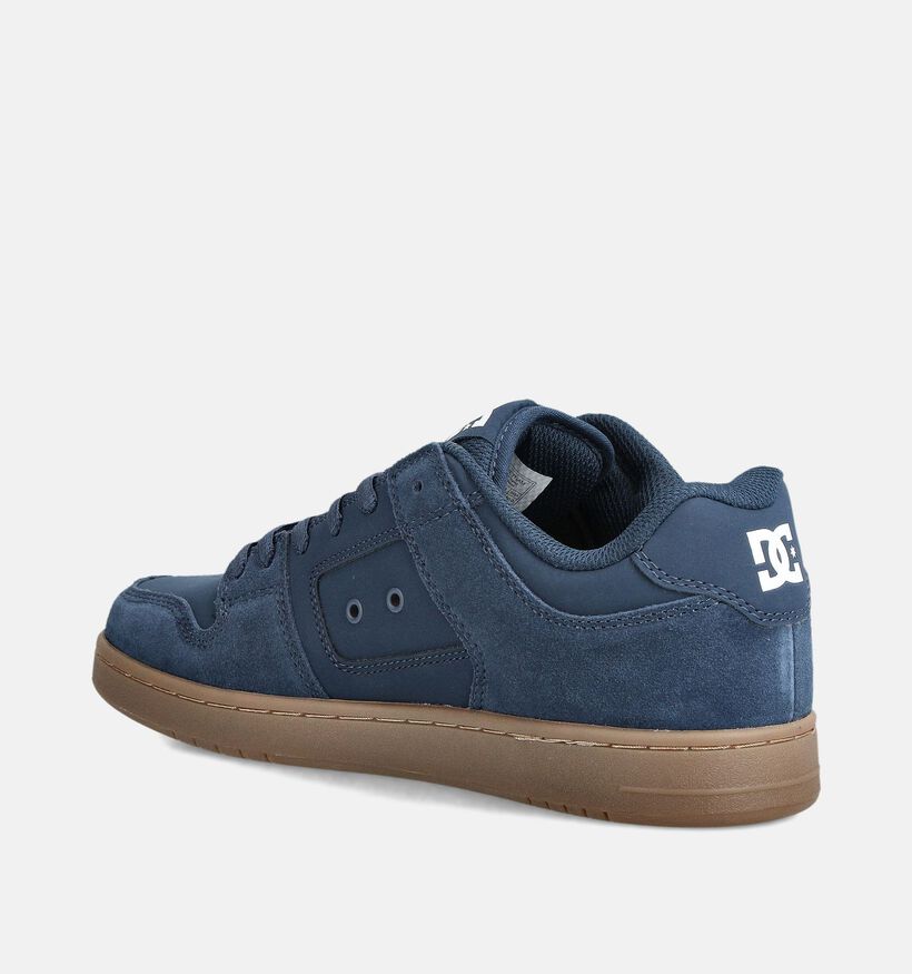 DC Shoes Manteca Baskets basses en Bleu pour hommes (360770) - pour semelles orthopédiques