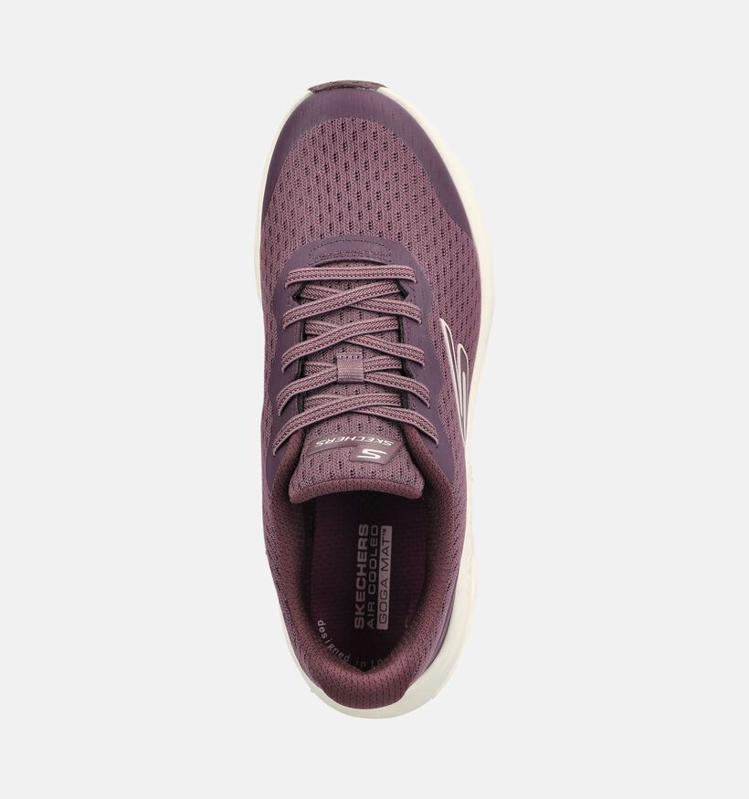 Skechers Glide Step Vortex Baskets en Violet pour femmes (376914) - pour semelles orthop&eacute;diques