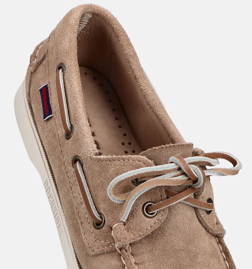 Sebago Portland Flesh Out Bruine Bootschoenen voor dames (370233)