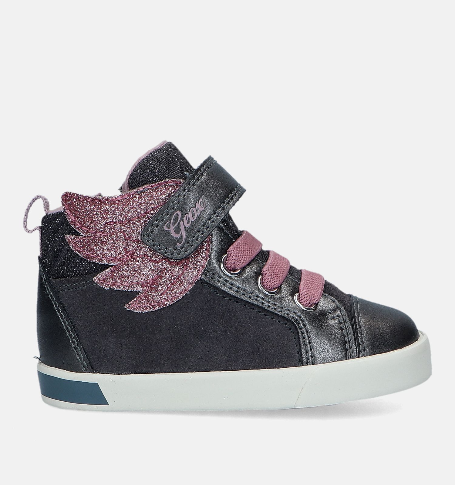 Geox Kilwi Grijze Hoge Schoenen Meisjes Babyschoenen Online op TORFS.BE