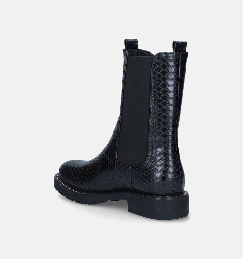 Posh by Poelman Bottines Chelsea en Noir pour femmes (345494)