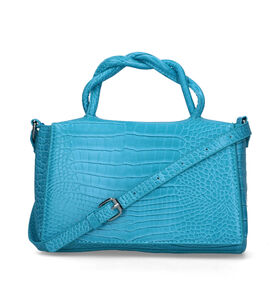 Pieces Kenna Croco Blauwe Handtas voor dames (326835)