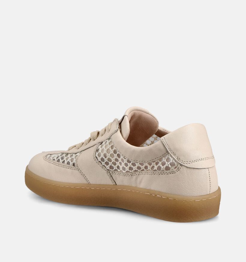 Gabor Pastelgele Sneakers voor dames (371145) - geschikt voor steunzolen