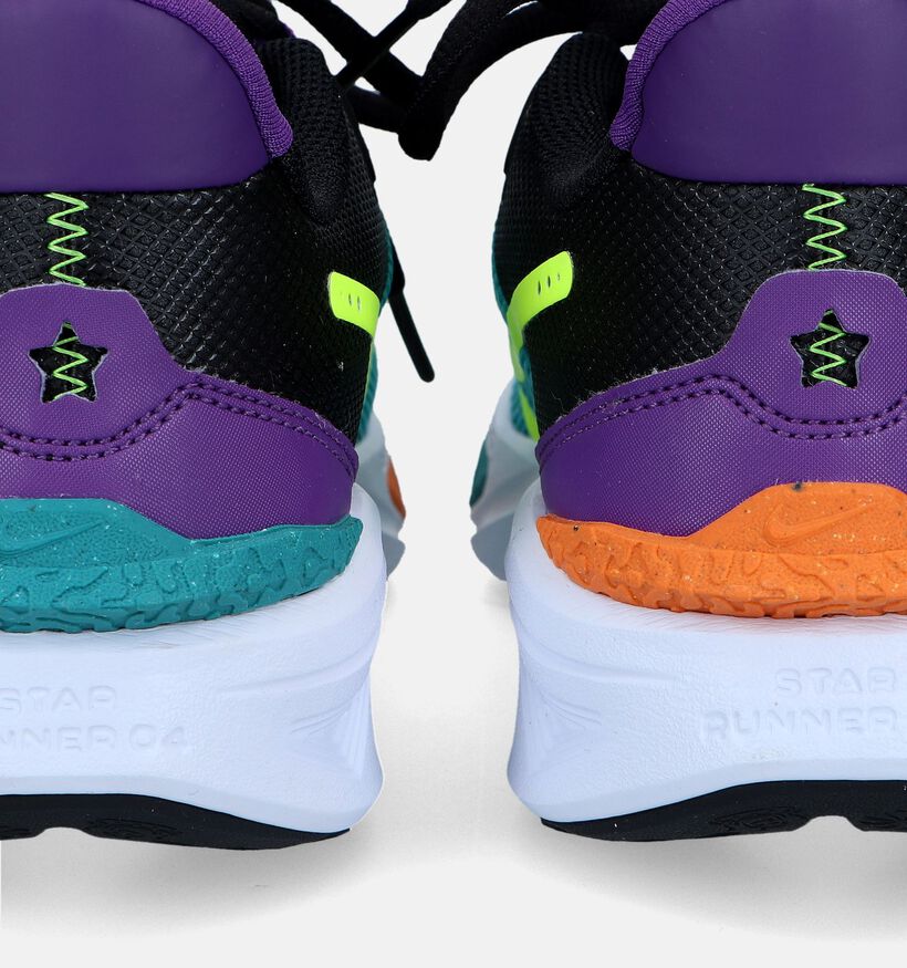 Nike Star Runner 4 Zwarte Sneakers voor jongens, meisjes (328088)