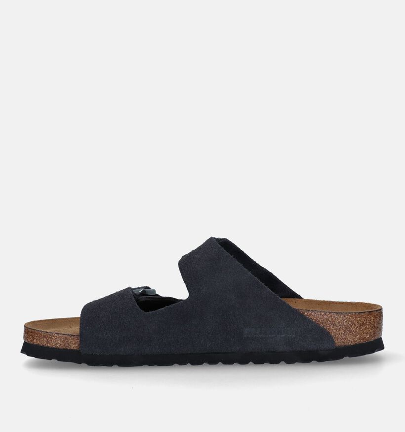 Birkenstock Arizona Grijze Slippers voor heren (330622)