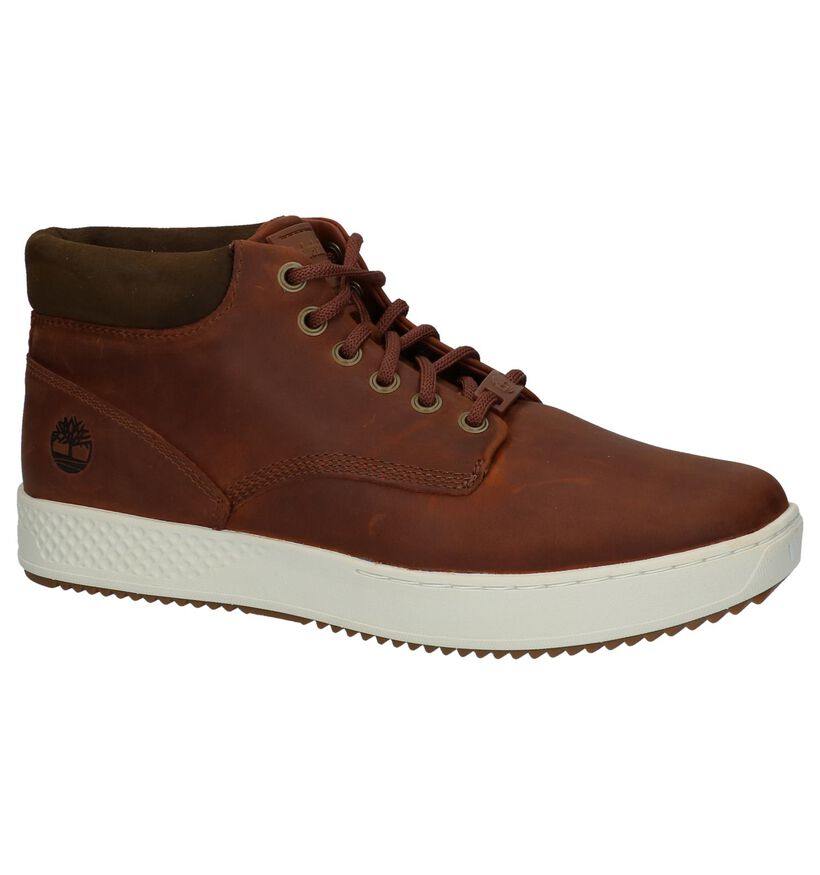 Timberland Cityroam Cupsole Cognac Hoge Schoenen in leer (253694)