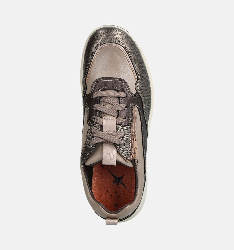 Xsensible GRENOBLE Bronze Sneakers voor dames (363589) - geschikt voor steunzolen