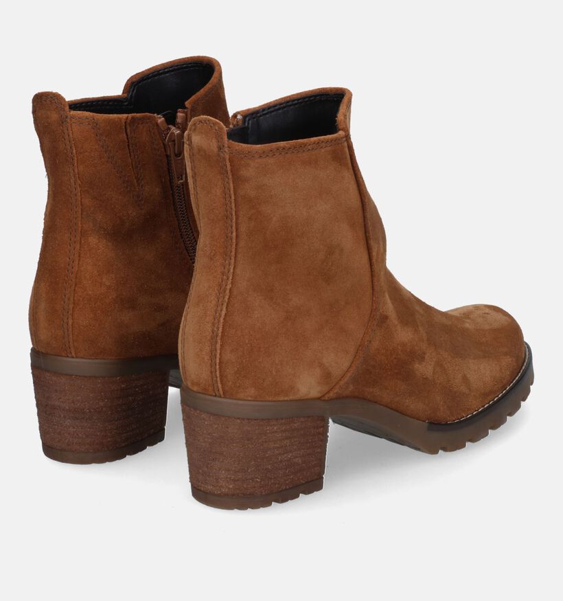 Comfort Bottines à talons en Cognac pour femmes (312478)