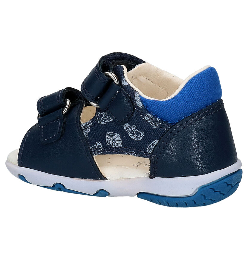 Geox Elba Sandales en Bleu en simili cuir (286968)