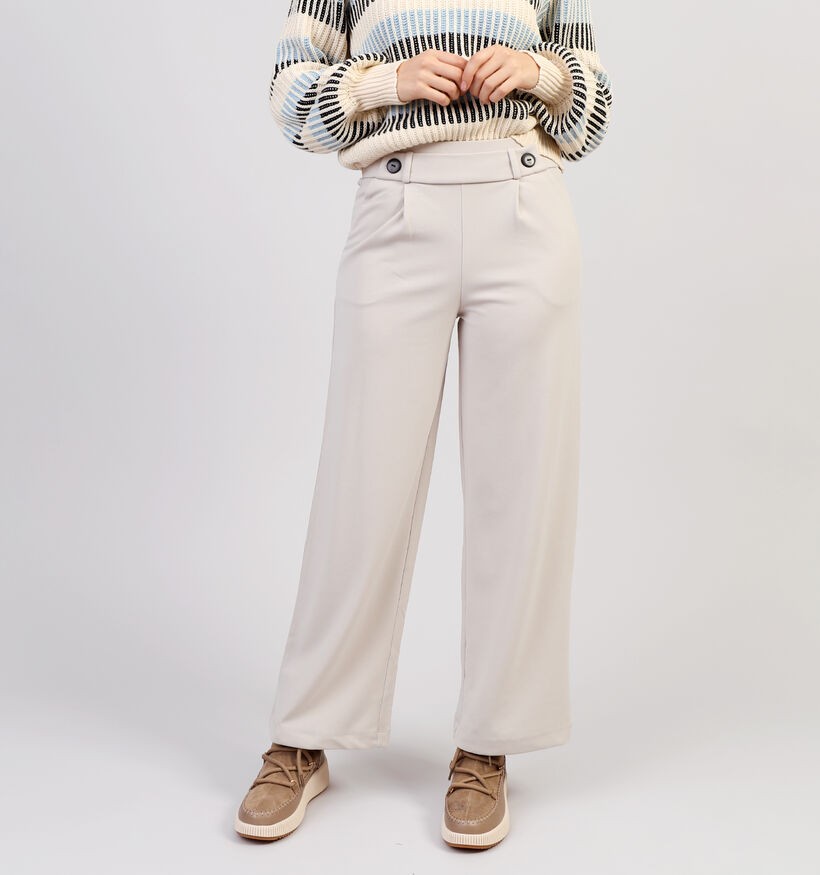 JDY Geggo Pantalon large en Beige L32 pour femmes (351372)