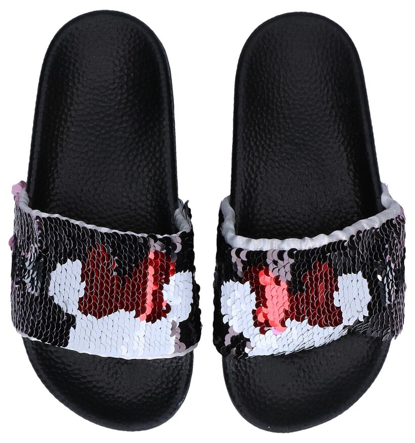 Multicolor Slippers Minnie Mouse in stof (245857)