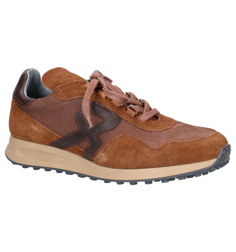 Revolte Jagger Kaki Sneakers in leer (254822)