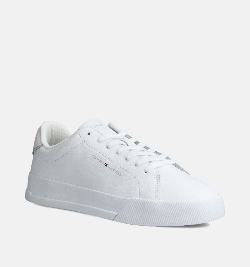 Tommy Hilfiger Court LTH Detail Baskets en Blanc pour femmes, hommes (358660) - pour semelles orthopédiques