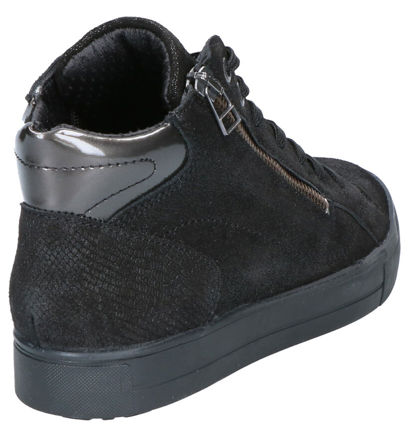Mirel Baskets montantes en Noir en nubuck (256440)