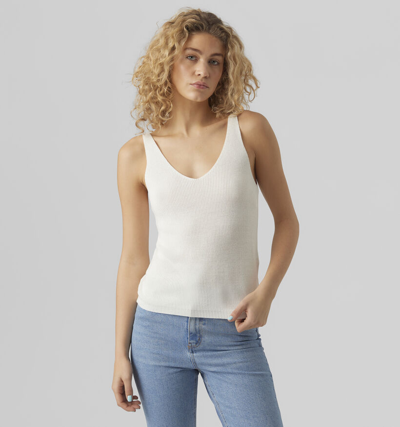 Vero Moda Newlex Débardeur en Blanc pour femmes (352109)
