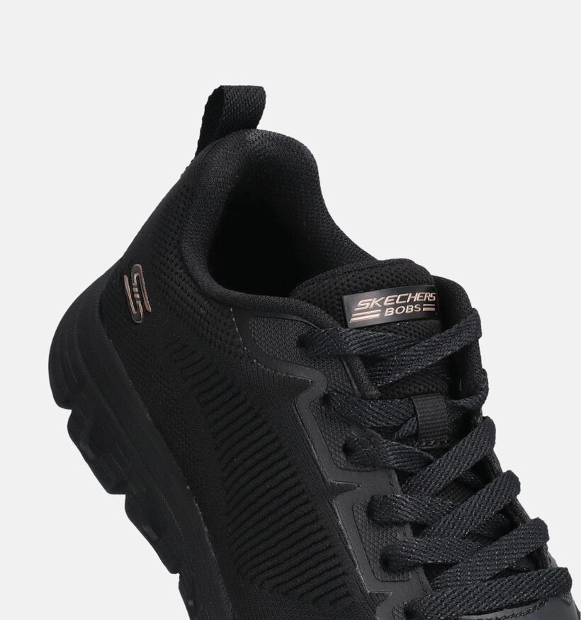 Skechers Bobs Lite Zwarte Sneakers voor dames (375598) - geschikt voor steunzolen