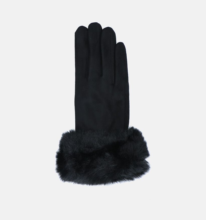 Via Limone Zwarte Handschoenen voor dames (345312)