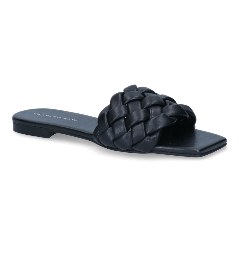 Hampton Bays Nu-pieds plates en Noir pour femmes (310347)