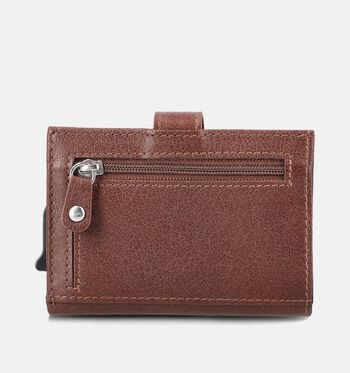 Double-D Portemonnees Zwart/Goud/Bruin/Taupe/Zilver