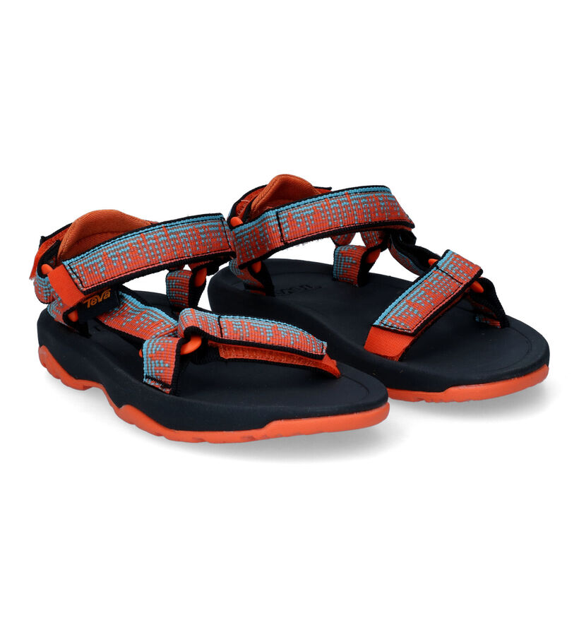 Teva Hurricane Sandales en Bleu pour filles, garçons (322026)