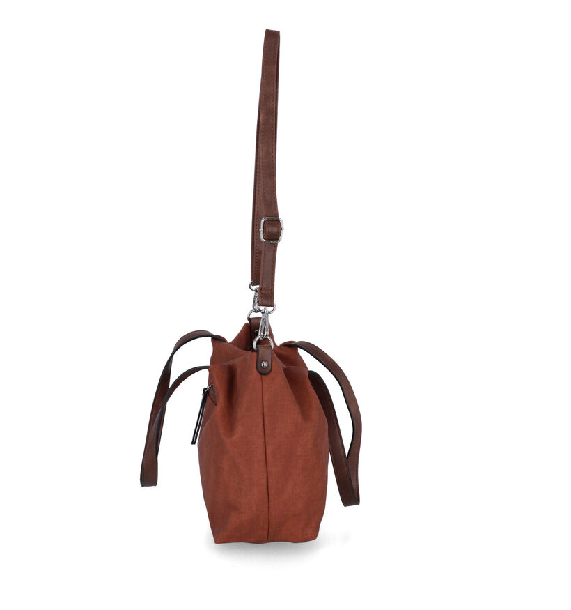 Emily & Noah Elke Blauwe Shopper tas met rits voor dames (340657)