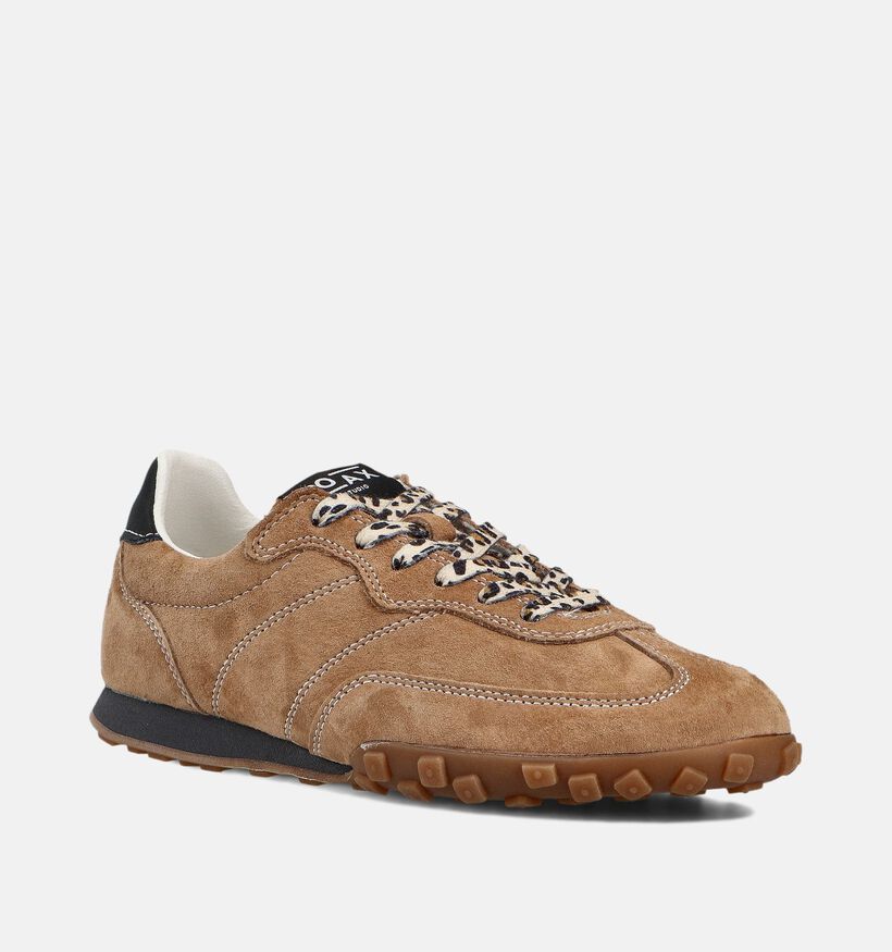Boax Studio Strike Bruine Veterschoenen voor dames (360909) - geschikt voor steunzolen