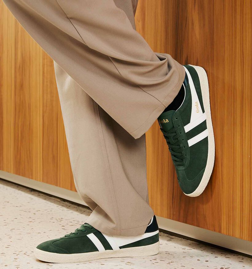Gola Medallist CMB740 Groene Sneakers voor heren (352761)