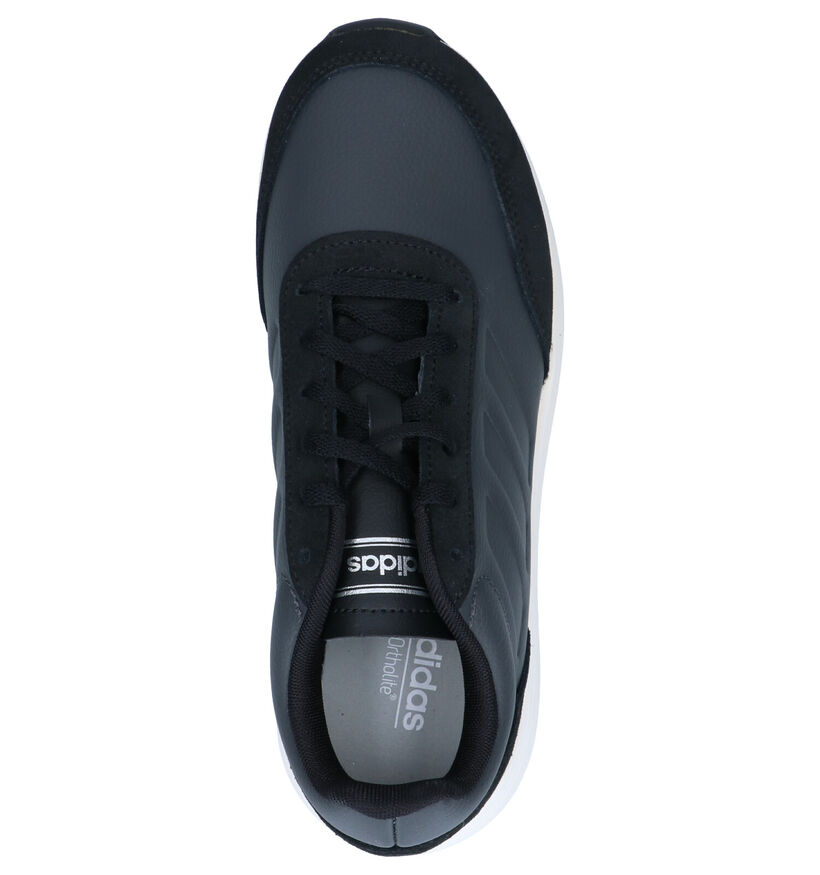 adidas Run 70s Baskets en Noir en simili cuir (261510)