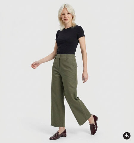 Vero Moda Broeken Groen