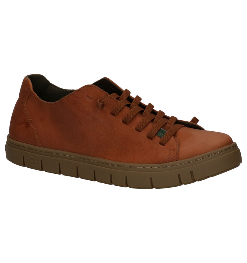 Slowwalk Kraz Doran Chaussures Basses en Cognac en cuir (257373)