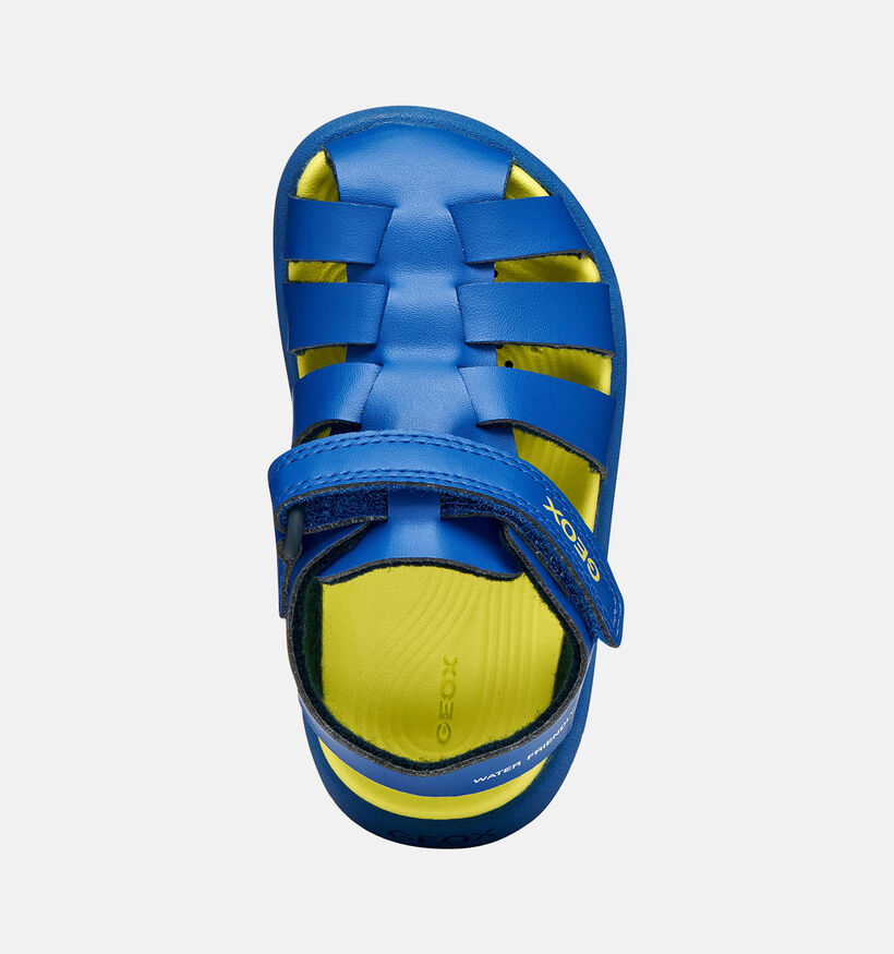 Geox Fusbetto Sandales d'eau en Bleu fonc&eacute; pour gar&ccedil;ons (368863)