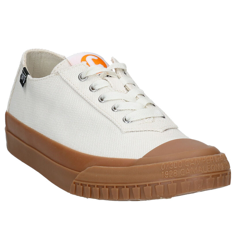 Camper Ecru Sneakers in stof (288395)
