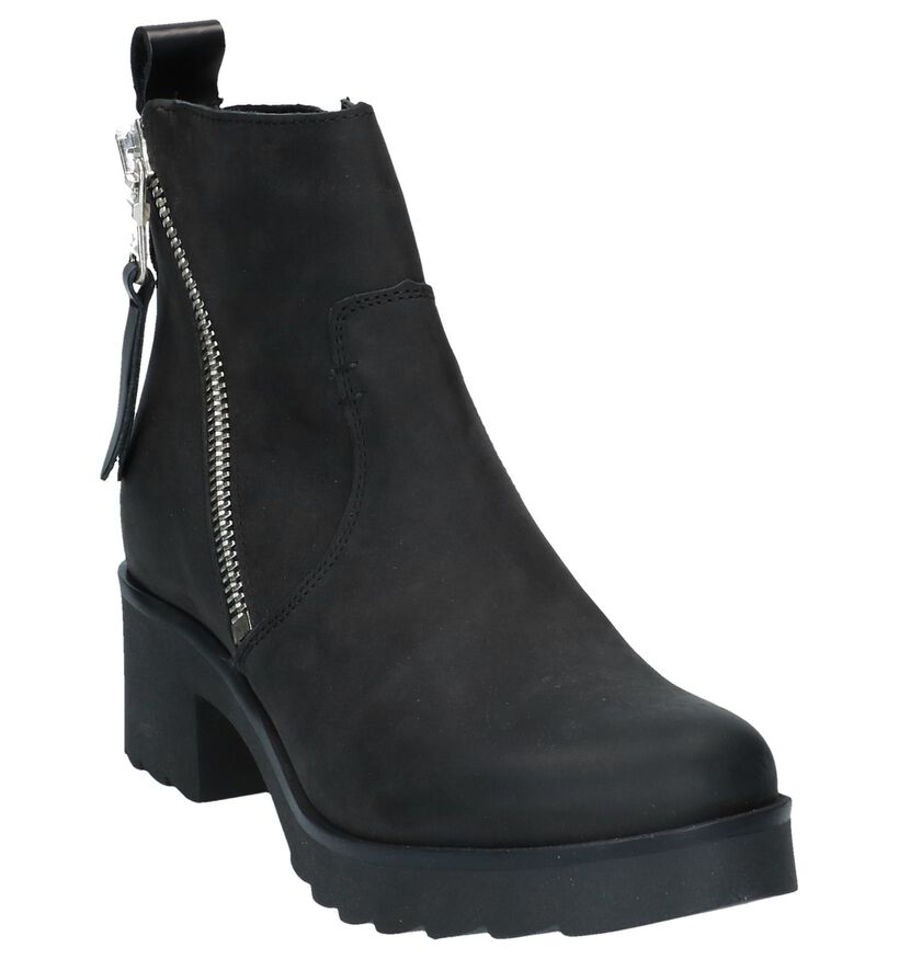 Poelman Bottines en Noir en cuir (222938)