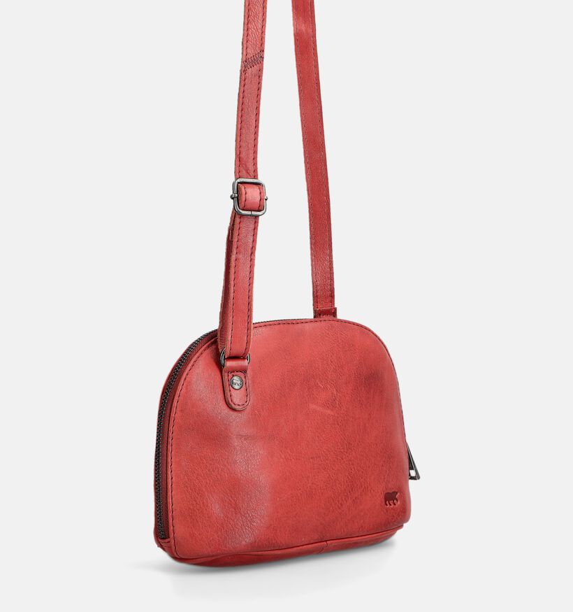 Bear Design Rode Crossbodytas voor dames (375780)
