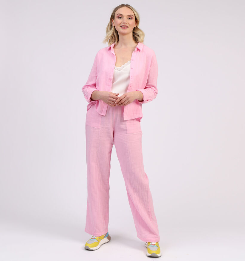 Vero Moda Prilla Roze Wijde Broek (312007)