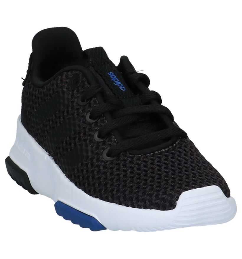 Blauwe Sneakers adidas Cloudfoam Racer TR K in stof (221645)